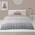 Furn Spectrum Geometric Print Reversible Duvet Cover Set