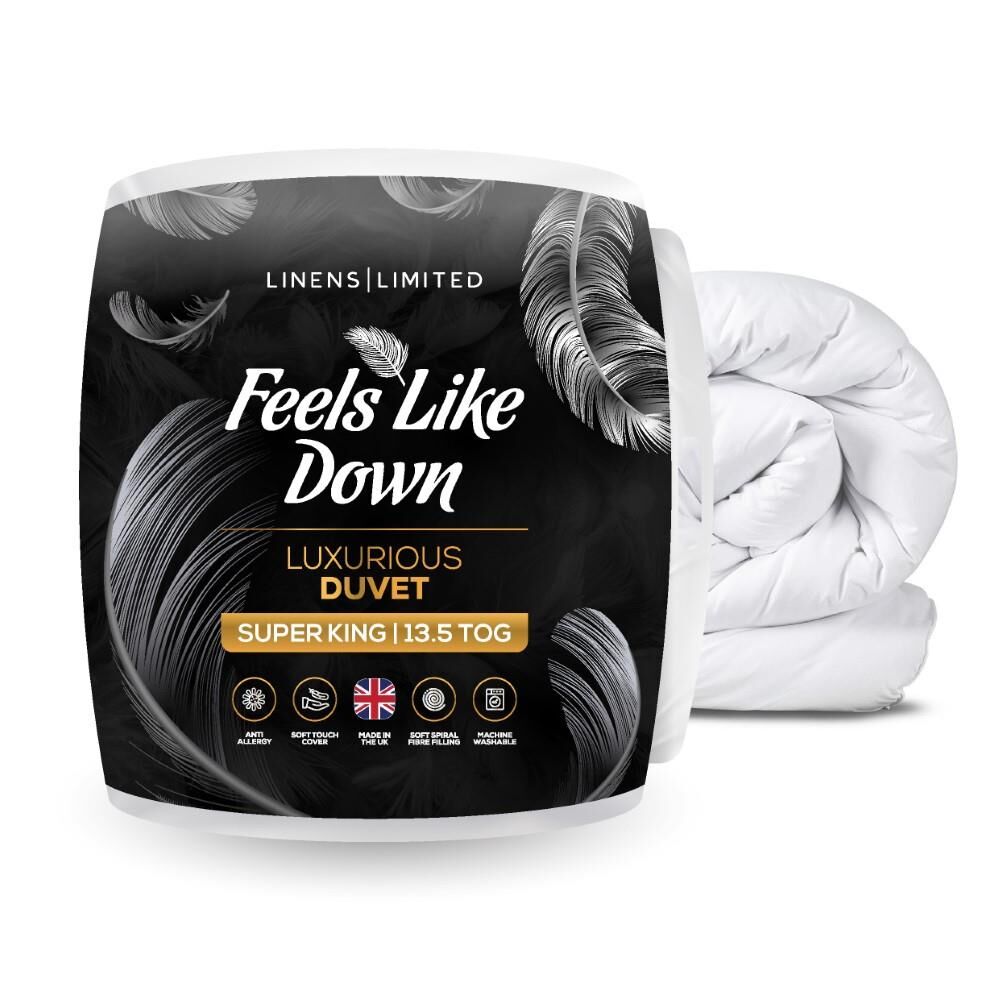 Linens Limited Luxurious Feels Like Down Microfibre Duvet