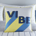 Appletree Kids Vibe 100% Cotton Cushion Cover, Navy, 43 x 43 Cm