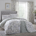 Dreams & Drapes Nora Blossom Woodland Print Reversible Duvet Cover Set