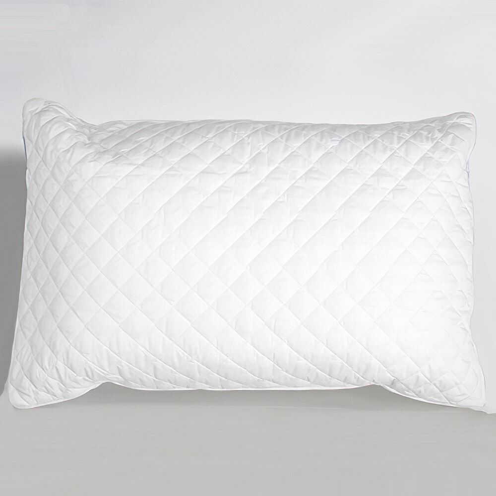 Linens Limited Polycotton Percale Quilted Hollowfibre Pillows