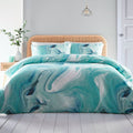 Appletree Style Astrid Swirl Digitally Print 100% Cotton Duvet Cover Set