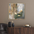 Scatter Box Celadon Framed Hand Painted Print Canvas Wall Art