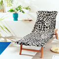 Catherine Lansfield Leopard 100% Cotton Sun Lounger Beach Towel, Natural