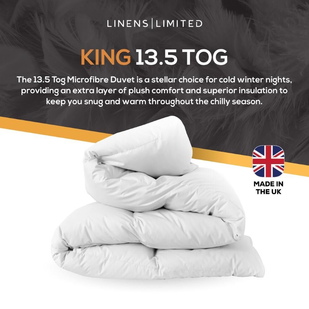 Linens Limited Luxurious Feels Like Down Microfibre Duvet