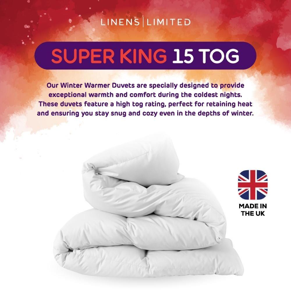 Linens Limited Bedtime Bliss Hollowfibre Non-Allergenic Duvet