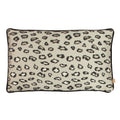 Kai Faline Leopard Print Velvet Piped Edge Cushion Cover