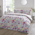 Dreams & Drapes Elsie Floral Print Easy Care Reversible Duvet Cover Set