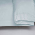 Belledorm 400 Thread Count 100% Egyptian Cotton Oxford Hem Duvet Cover, Duck Egg, Super King