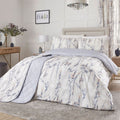 Dreams & Drapes Wild Stems Botanical Print Easy Care Reversible Duvet Cover Set