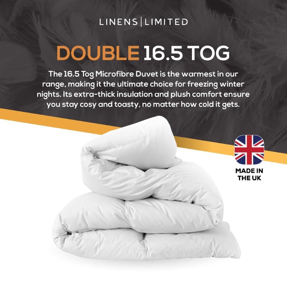 Linens Limited Luxurious Feels Like Down Microfibre Duvet