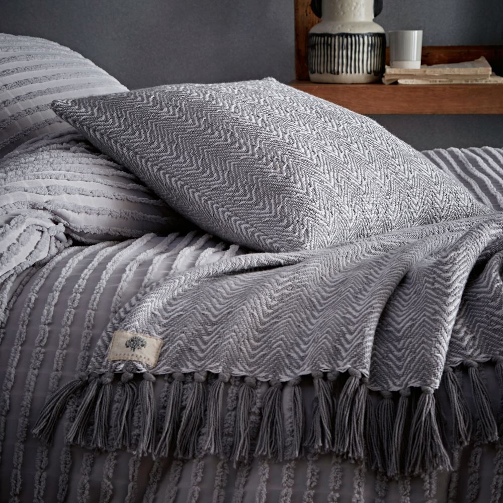 Appletree Loft Torbury Tufted Stripes Duvet Cover Set