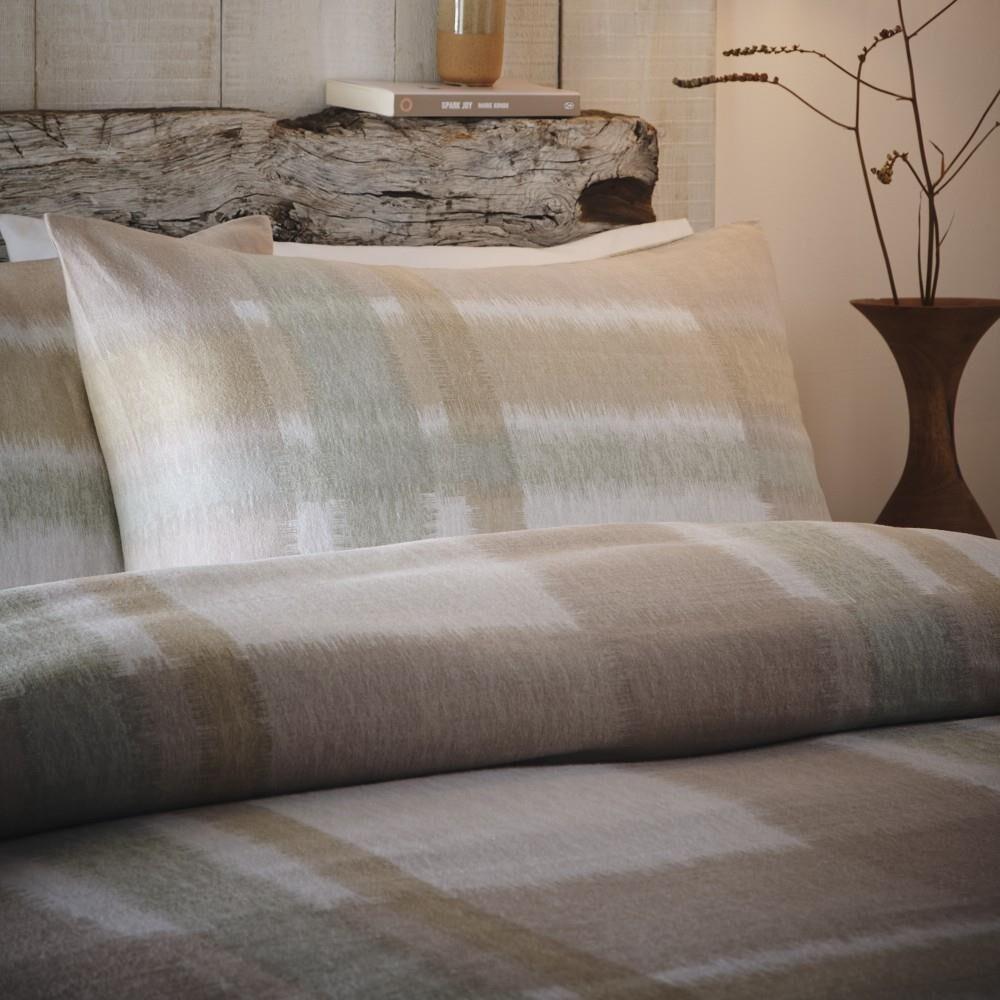 Appletree Hygge Verbier Check 100% Brushed Cotton Duvet Cover Set