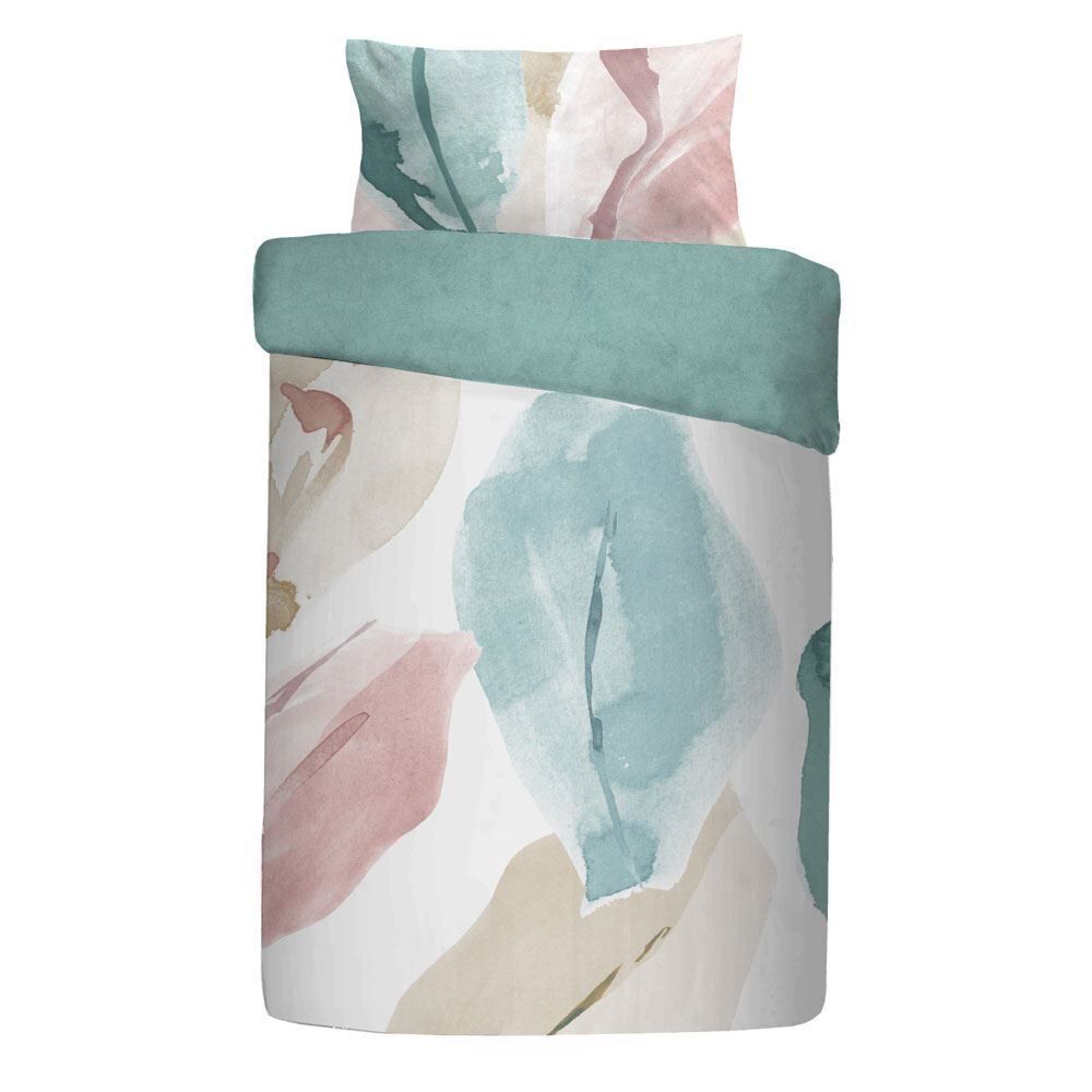 Appletree Style Lyla Floral Print 100% Cotton Duvet Cover Set