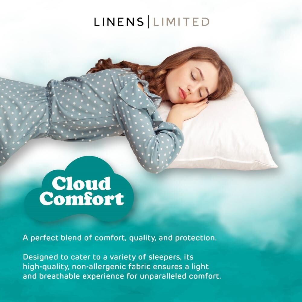Linens Limited Cloud Comfort Non-Allergenic Hollowfibre Pillows
