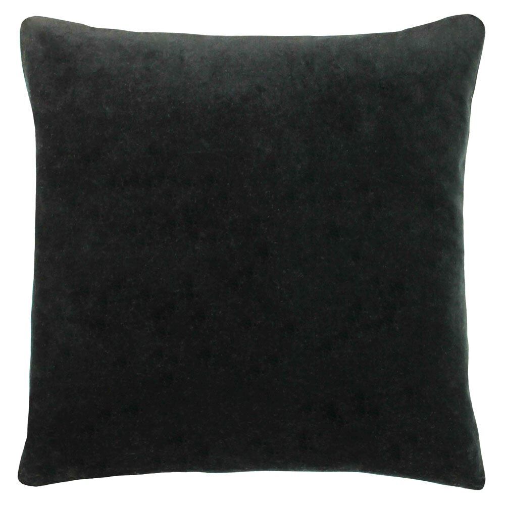 Furn Solo Plain Velvet 100% Cotton Cushion Cover
