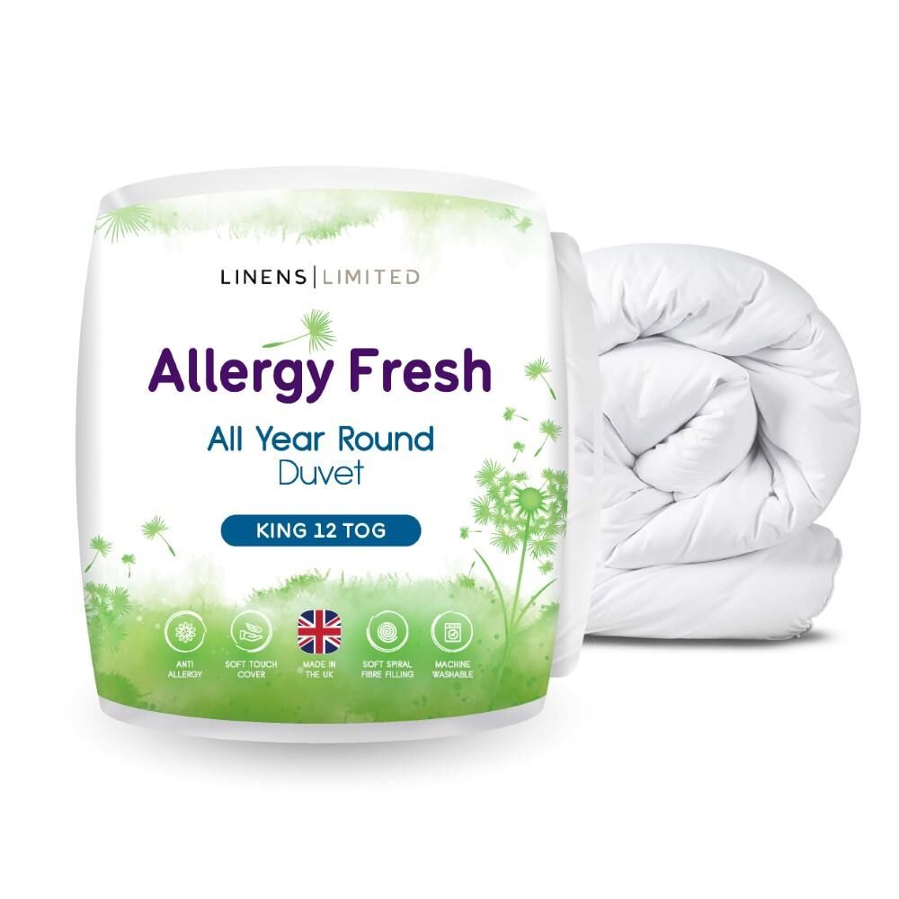 Linens Limited Allergy Fresh Anti Allergy Hollowfibre Duvet