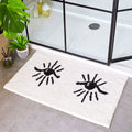 Furn Theia Mystical Abstract Eyes Jacquard 100% Cotton Bath Mat