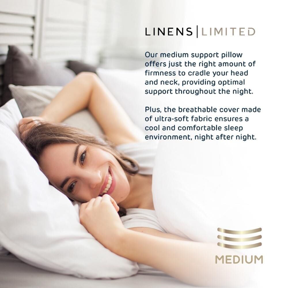 Linens Limited LuxeHotel Bounce Back Non-Allergenic Pillows