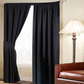 Linens Limited Thermal Blackout Pencil Pleat Curtains
