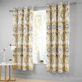 Catherine Lansfield Annika Easy Care Lined Eyelet Curtains, 66 x 72 Inch