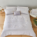 Catherine Lansfield Bee Happy Print Reversible Easy Care Duvet Cover Set