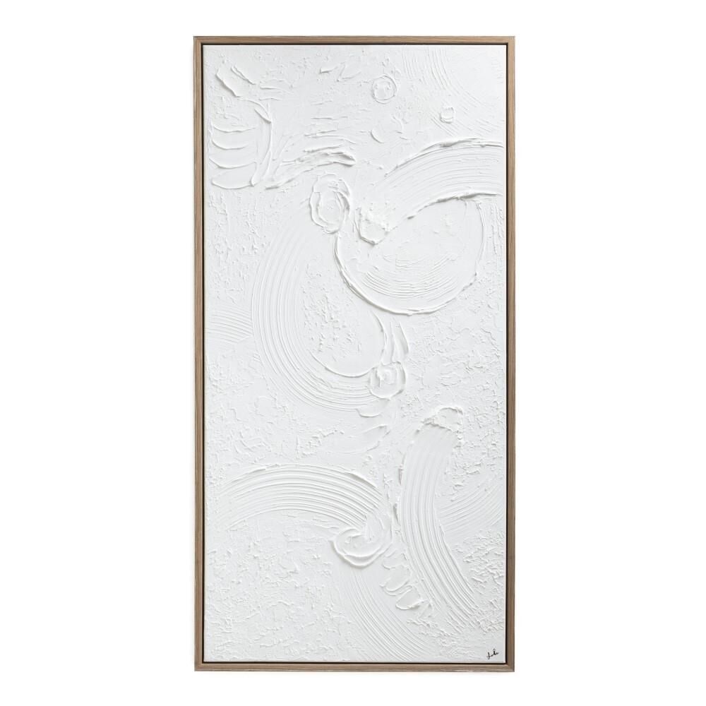 Scatter Box Yanna Contemporary Abstract Framed Hand Painted Print Canvas Wall Art