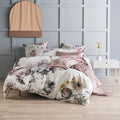 Linen House Ellaria Floral 100% Cotton Duvet Cover Set, Multi