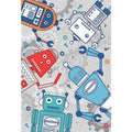 Riva Paoletti Kids Robot Wall Mural, Blue, 158 x 232 Cm