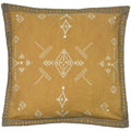 Furn Mini Inka Aztec Braided Trim 100% Cotton Cushion Cover