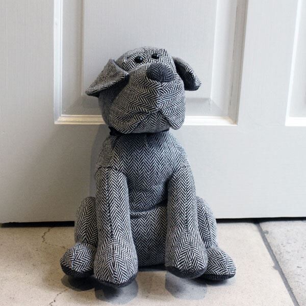 Paoletti Dog Herringbone Heavy Weight Door Stop