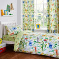 Bedlam Jungle Print Reversible Duvet Cover Set, Multi
