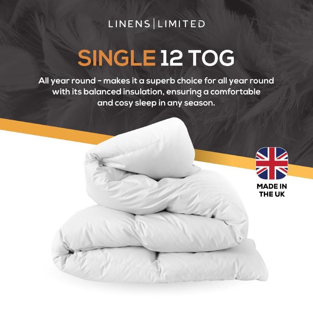 Linens Limited Luxurious Feels Like Down Microfibre Duvet