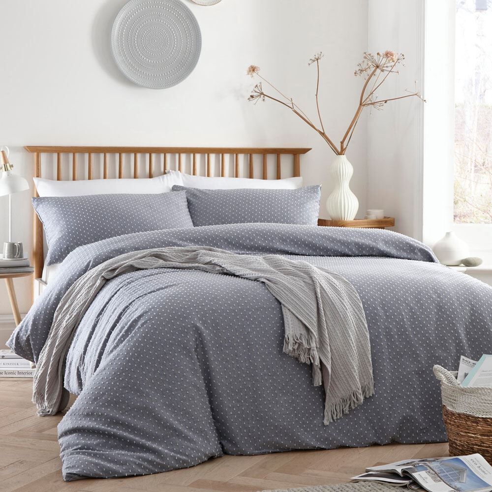 Appletree Loft Waterford Tufted 100% Cotton Duvet Cover Set