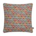 Scatter Box Lottie Fans Woven Jacquard Feather Filled Piped Edge Cushion