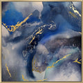 Scatter Box Flux 11 Abstract Framed Hand Painted Print Canvas Wall Art