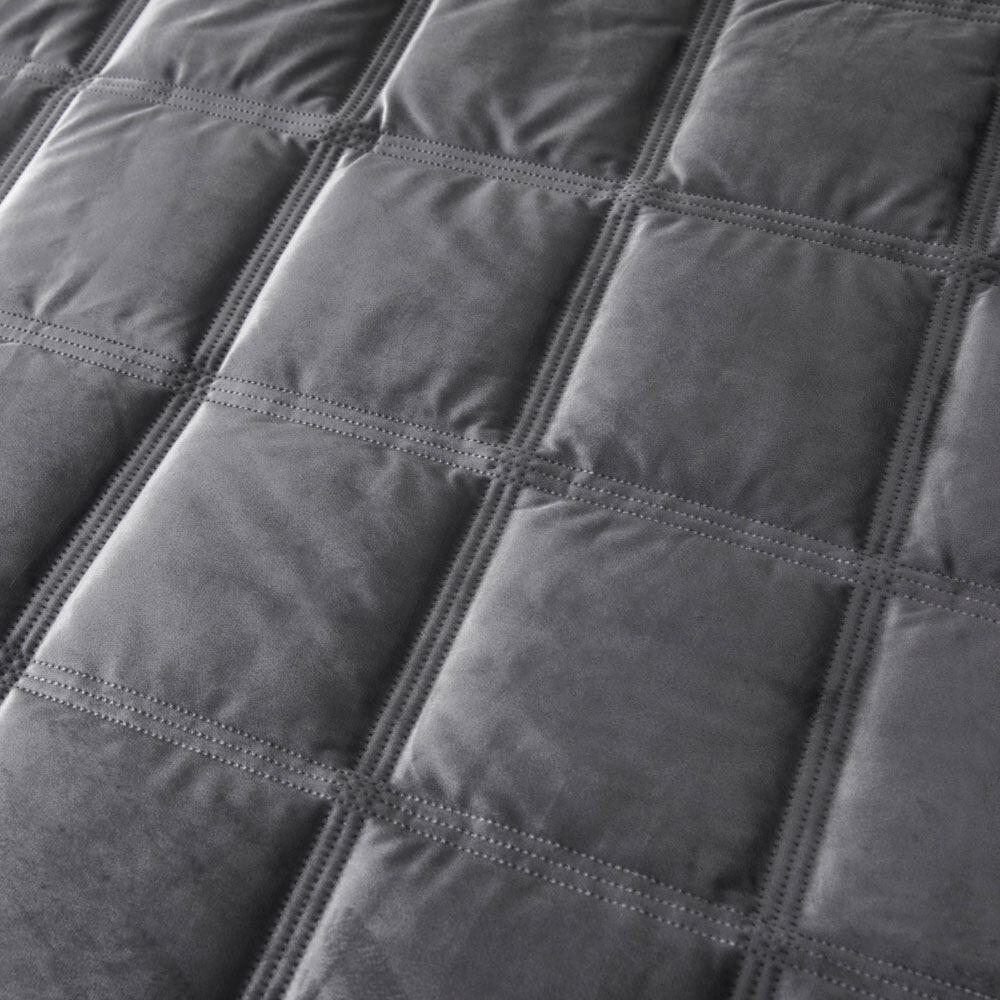 Soiree Brighton Square Velvet Duvet Cover Set