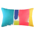 Evans Lichfield Aquarelle Watercolour Print Cushion Cover, Multi, 30 x 50 Cm