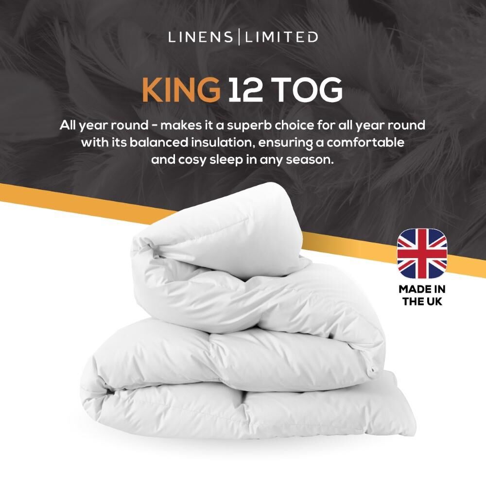 Linens Limited Luxurious Feels Like Down Microfibre Duvet