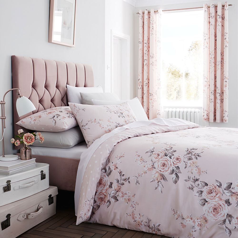 Catherine Lansfield Canterbury Easy Care Duvet Cover Set
