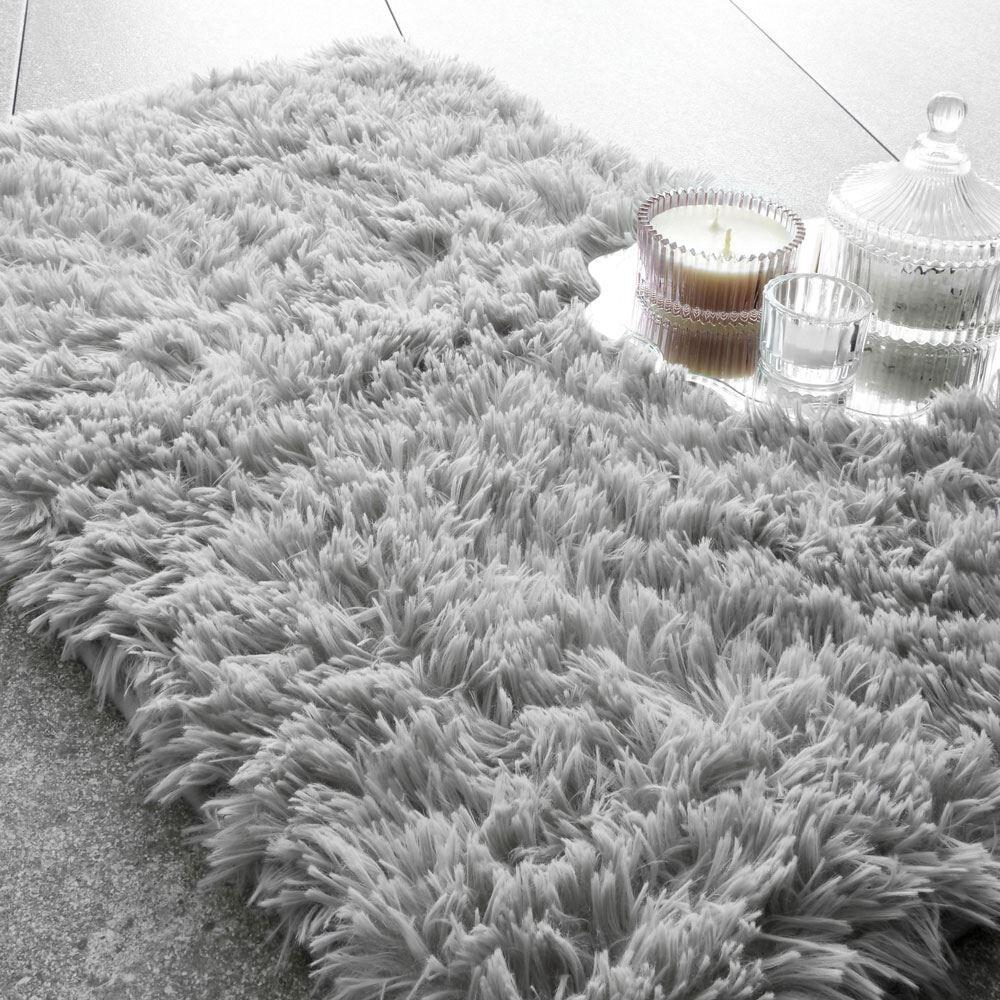 Catherine Lansfield Cuddly Deep Pile Shaggy Bath Mat