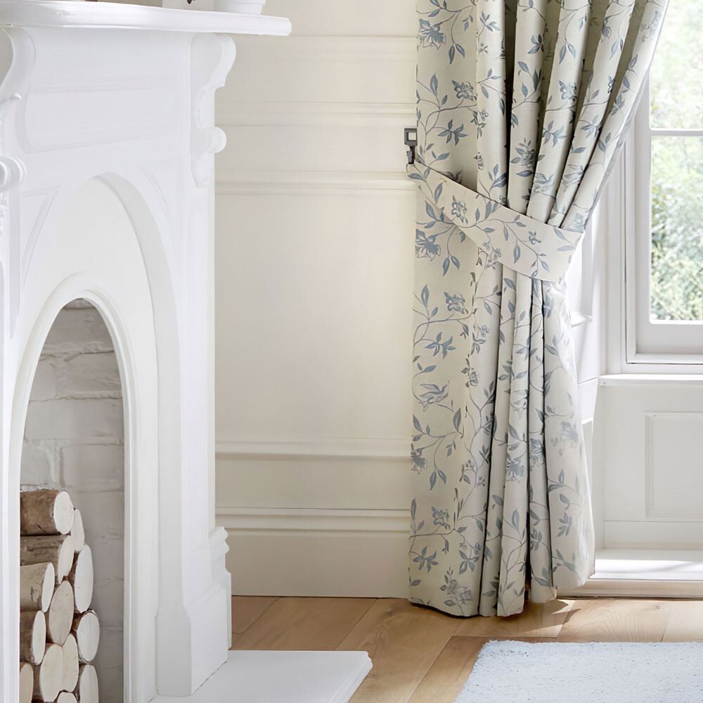 Curtina Bird Trail Jacquard Curtain Tie Backs