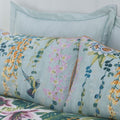 Paoletti Hanging Gardens Botanical 100% Cotton Oxford Pillow Cases, Multi, Pair