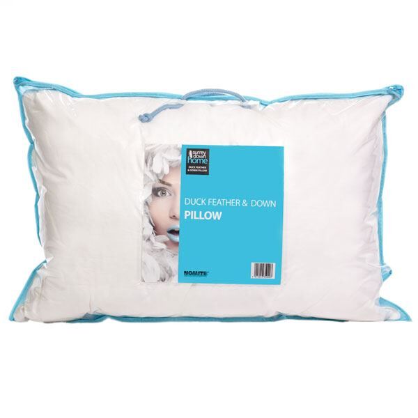 Surrey Down Home White Duck Feather And Down Bolster Pillow