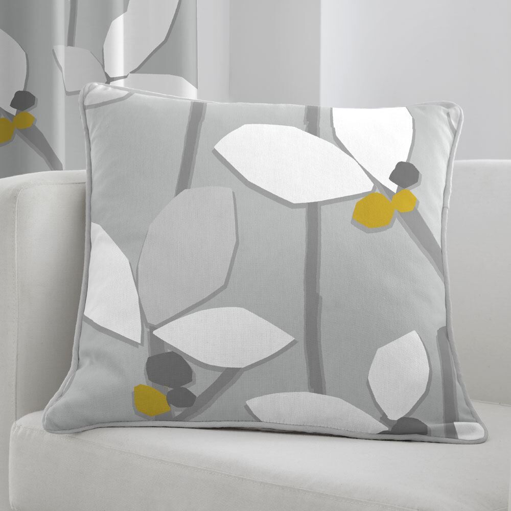 Fusion Kalmar Scandinavian Floral Print 100% Cotton Cushion Cover