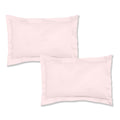 Bianca 100% Cotton Percale 200 Thread Count Oxford Pillow Cases