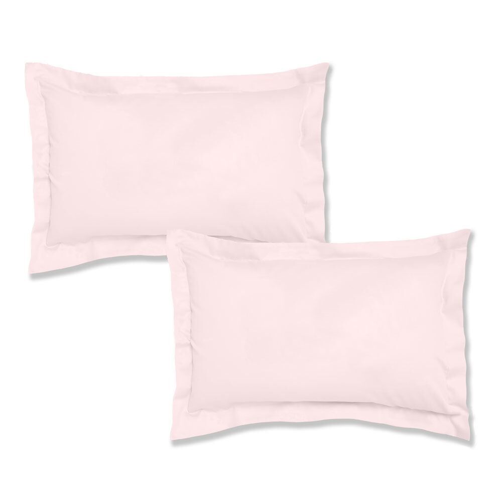 Bianca 100% Cotton Percale 200 Thread Count Oxford Pillow Cases