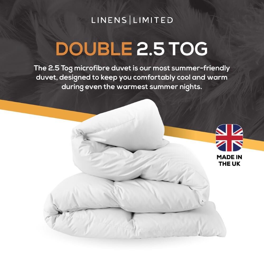 Linens Limited Luxurious Feels Like Down Microfibre Duvet