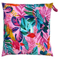 Furn Psychedelic Jungle Tropical Print 100% UV & Water Resistant Outdoor Floor Cushion Cover, Multi, 70 x 70 Cm
