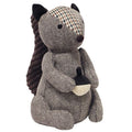 Paoletti Squirrel Herringbone Heavy Weight Door Stop, Brown